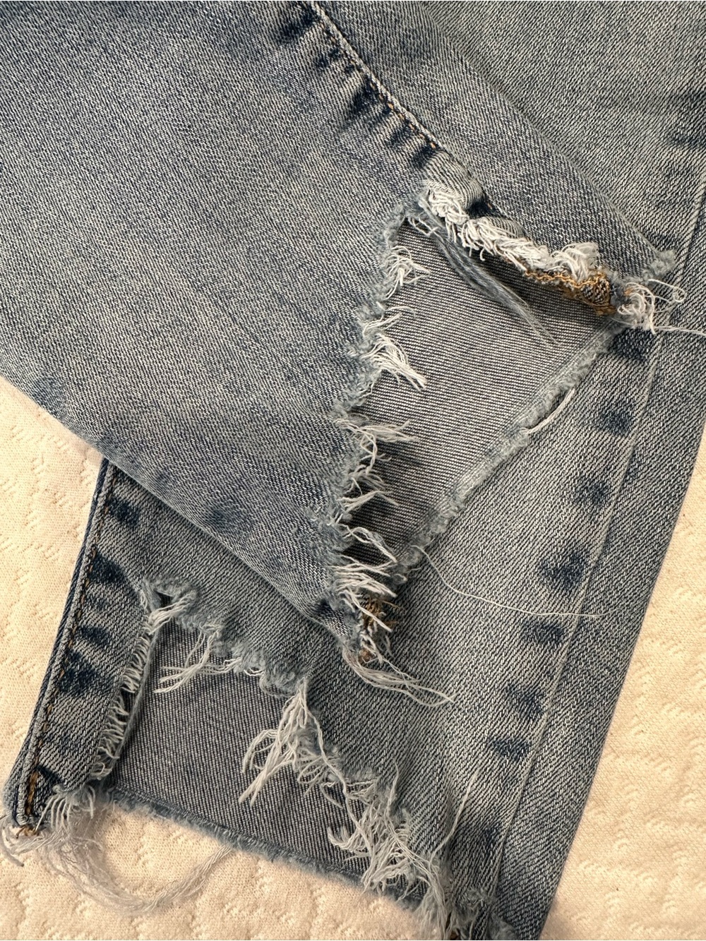 GAP Light Blue Raw-Hem Jeggings Skinny Jeans - Picture 4 of 4